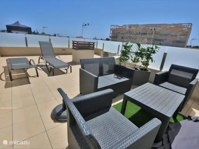 Villa avec piscine privée près de la plage | Espagne, Murcia, San Pedro del Pinatar - villa Terrasse sur le toit pour profiter
