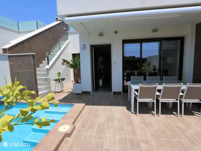 Moderne bungalow en privé zwembad huren in Spanje, Murcia, San Pedro del Pinatar - bungalow Moderne bungalow met privé zwembad