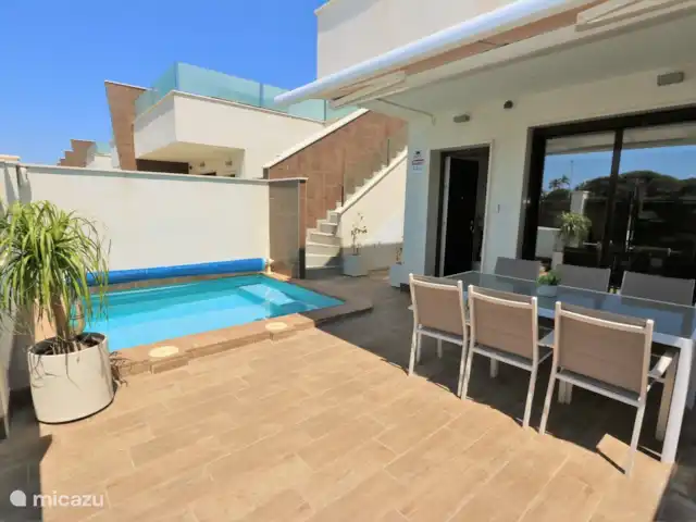 Moderne bungalow en privé zwembad huren in Spanje, Murcia, San Pedro del Pinatar - bungalow Moderne bungalow met privé zwembad