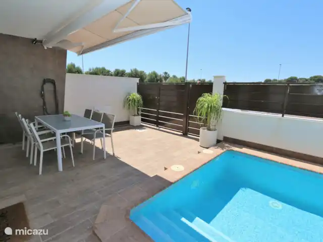 Moderne bungalow en privé zwembad huren in Spanje, Murcia, San Pedro del Pinatar - bungalow Moderne bungalow met privé zwembad