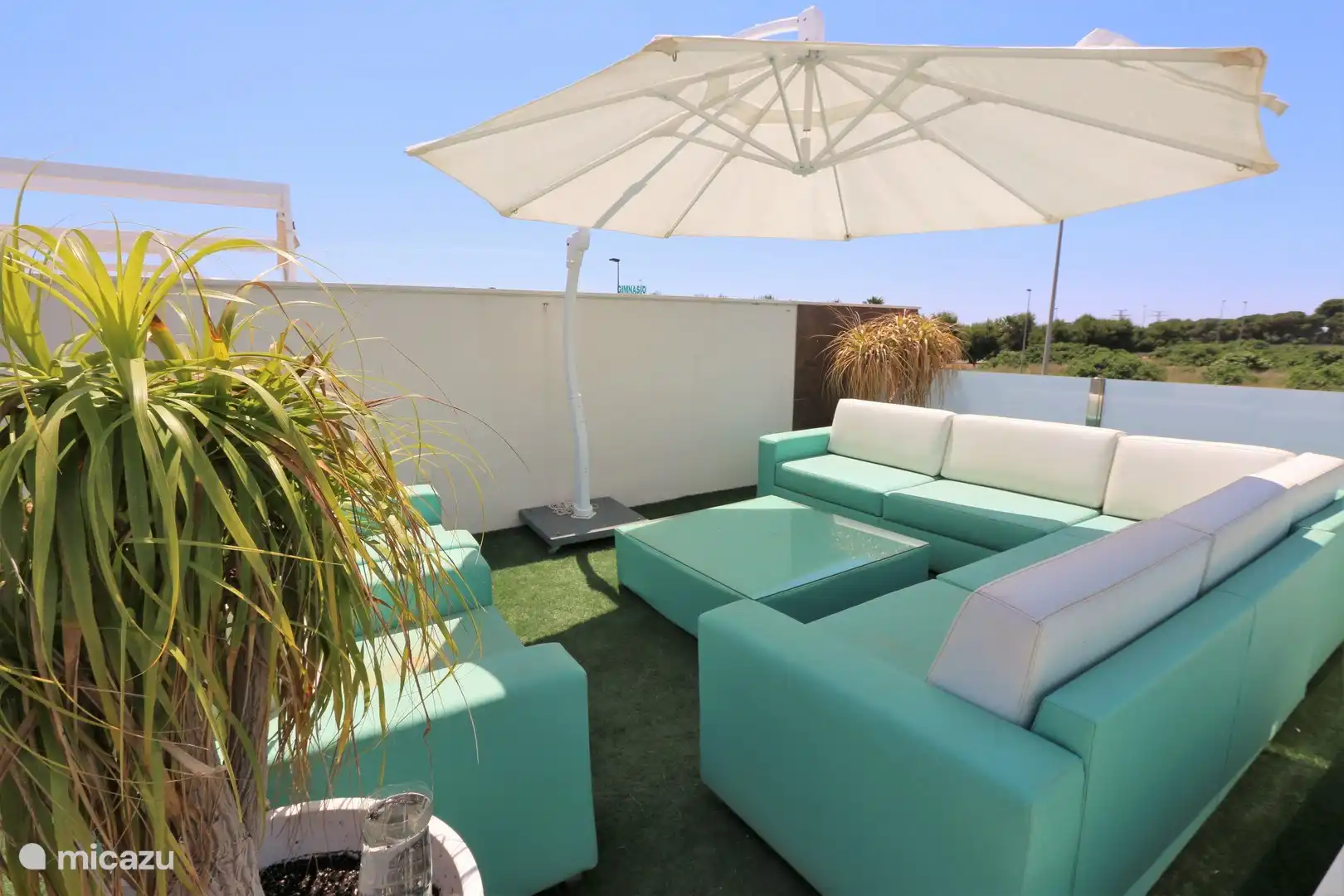 Großzügige Dachterrasse