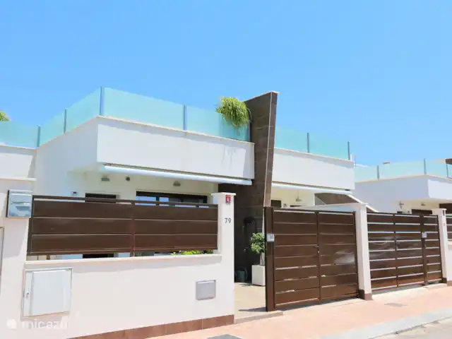 Moderne bungalow en privé zwembad huren in Spanje, Murcia, San Pedro del Pinatar - bungalow Moderne bungalow met privé zwembad