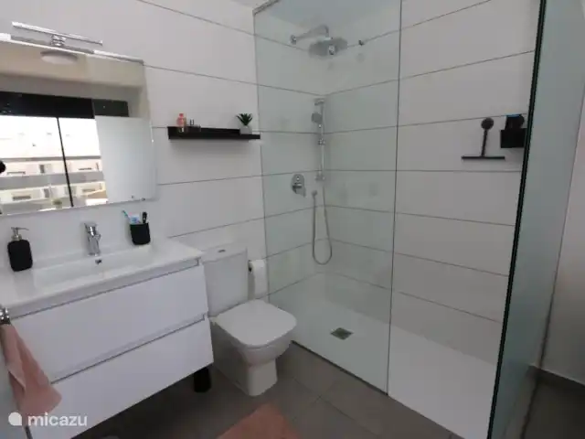 Zonnig appartement in Villamartin huren in Spanje, Costa Blanca, Villamartin - appartement Badkamer met inloopdouche