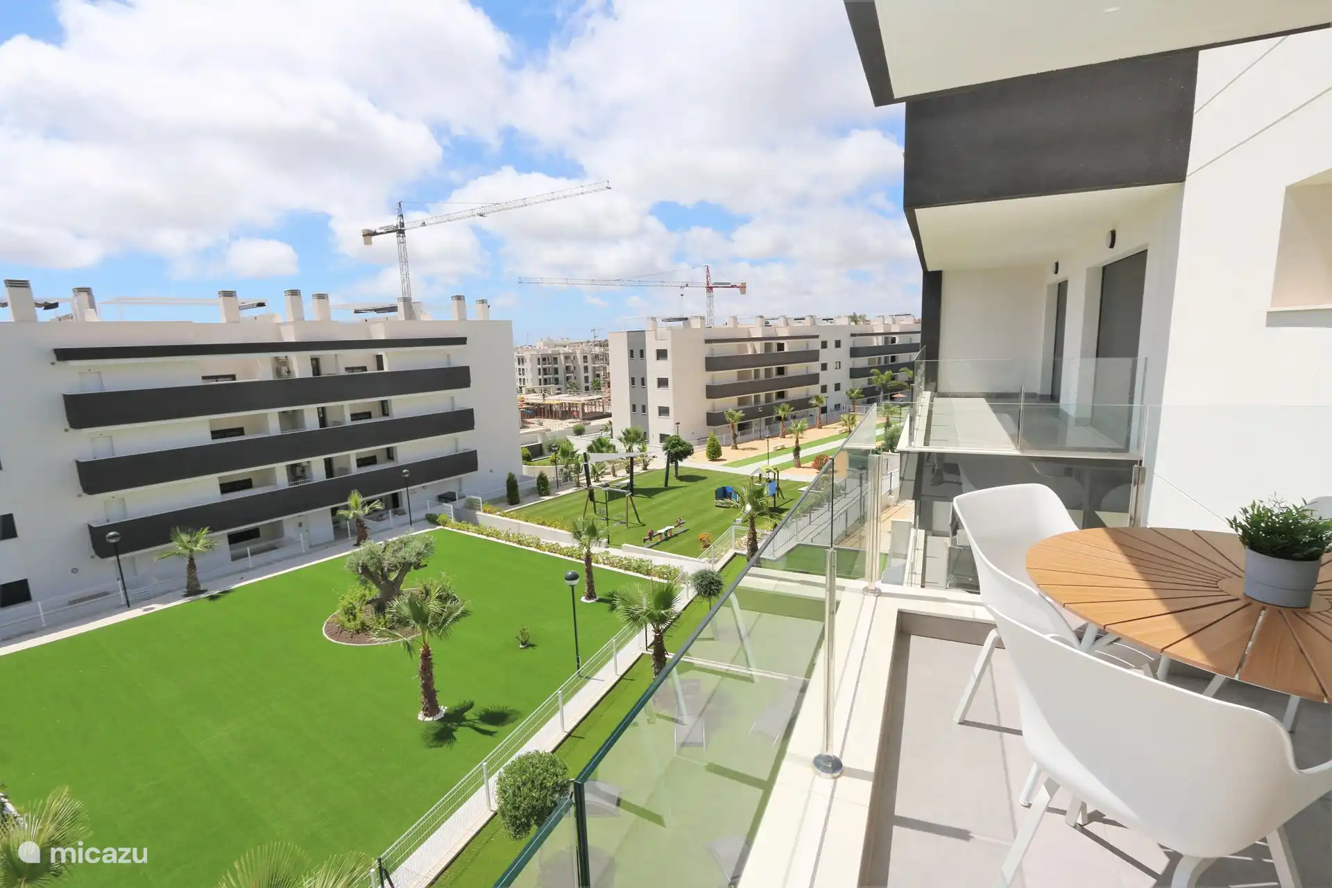 Vue depuis le balcon