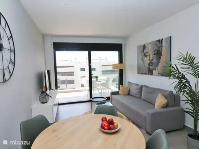 Zonnig appartement in Villamartin huren in Spanje, Costa Blanca, Villamartin - appartement Woonkamer en eetruimte