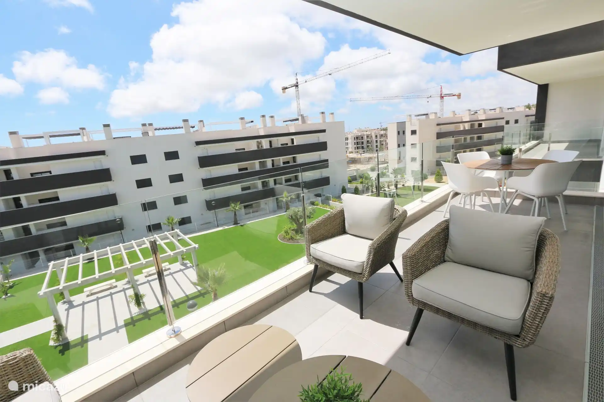 Vue depuis le balcon