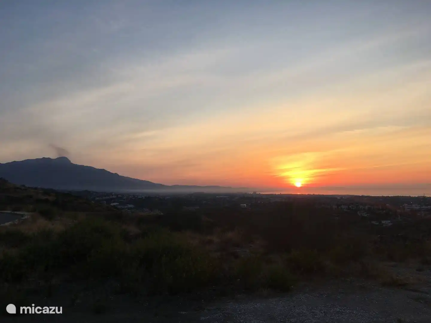 Sea and mountain views