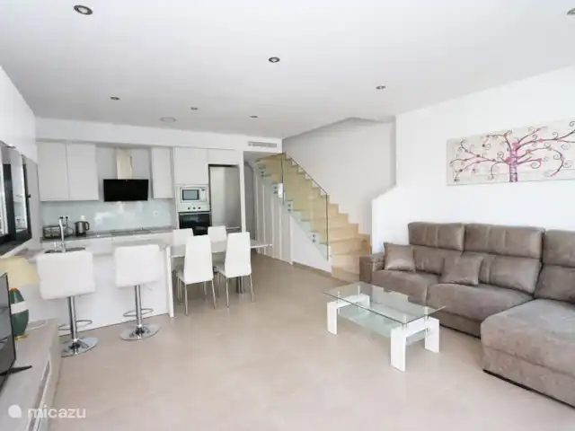 Villa moderne avec piscine privée | Espagne, Murcia, San Pedro del Pinatar - villa Salon + Cuisine