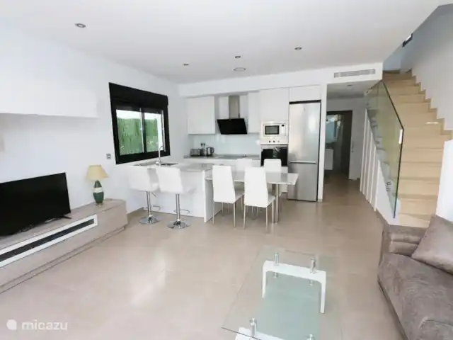 Villa moderne avec piscine privée | Espagne, Murcia, San Pedro del Pinatar - villa Salon + Cuisine