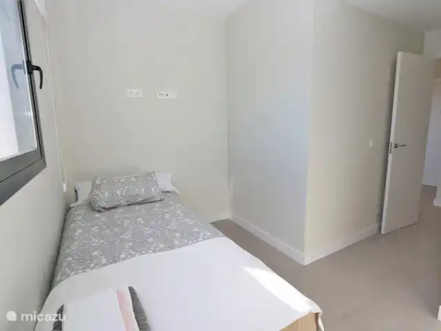 Location de Vacances Espagne, Murcia, San Pedro del Pinatar, appartement - Appartement avec vue mer au sud   Chambre avec lit simple