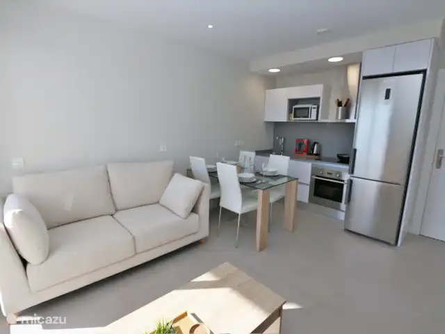 Location de Vacances Espagne, Murcia, San Pedro del Pinatar, appartement - Appartement avec vue mer au sud   Salon + Salle à manger + Cuisine