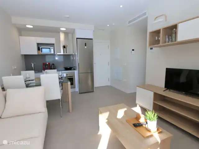 Location de Vacances Espagne, Murcia, San Pedro del Pinatar, appartement - Appartement avec vue mer au sud   Salon + salle à manger + cuisine