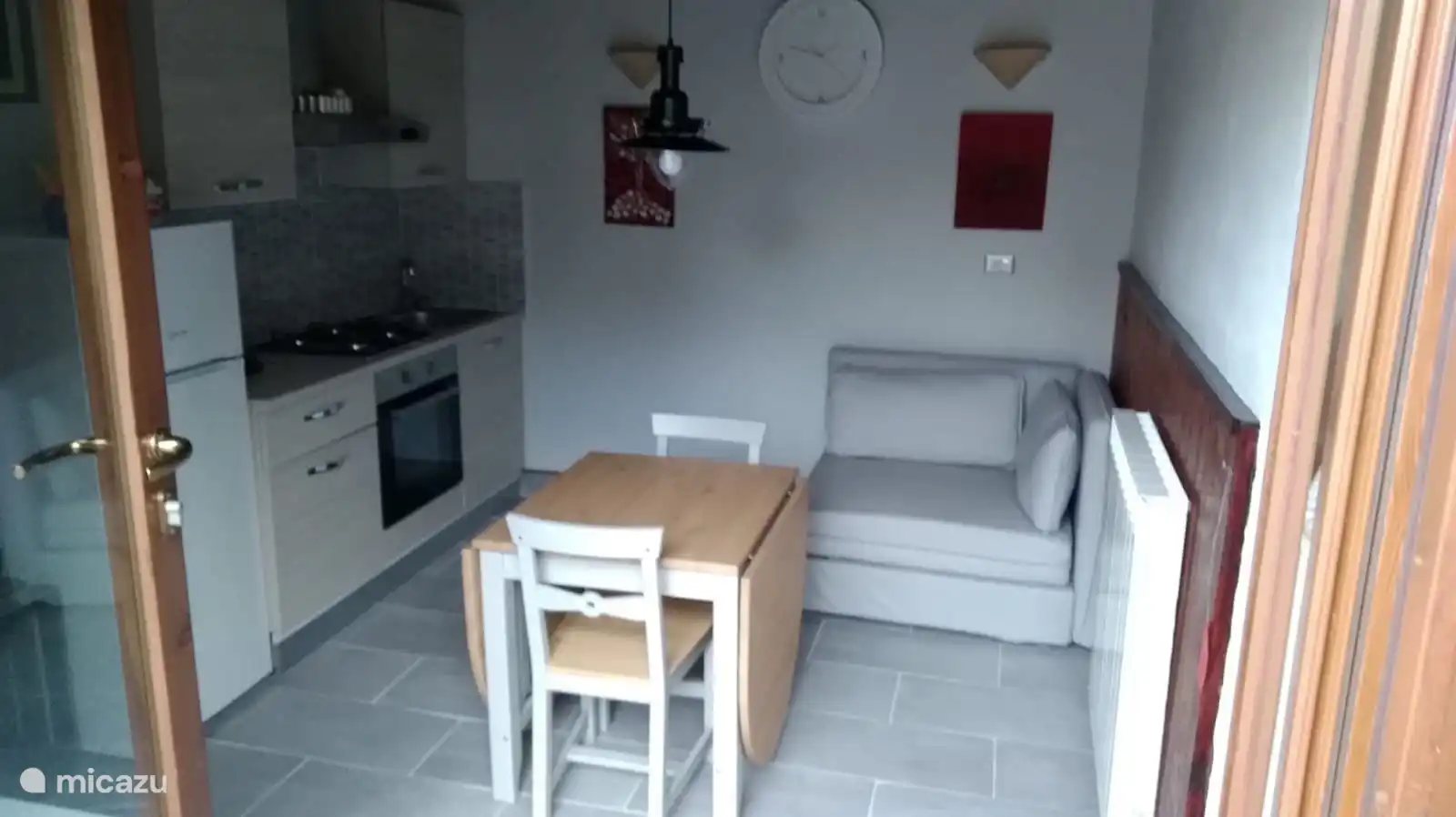 Wohnzimmer und Küche Il Giardino