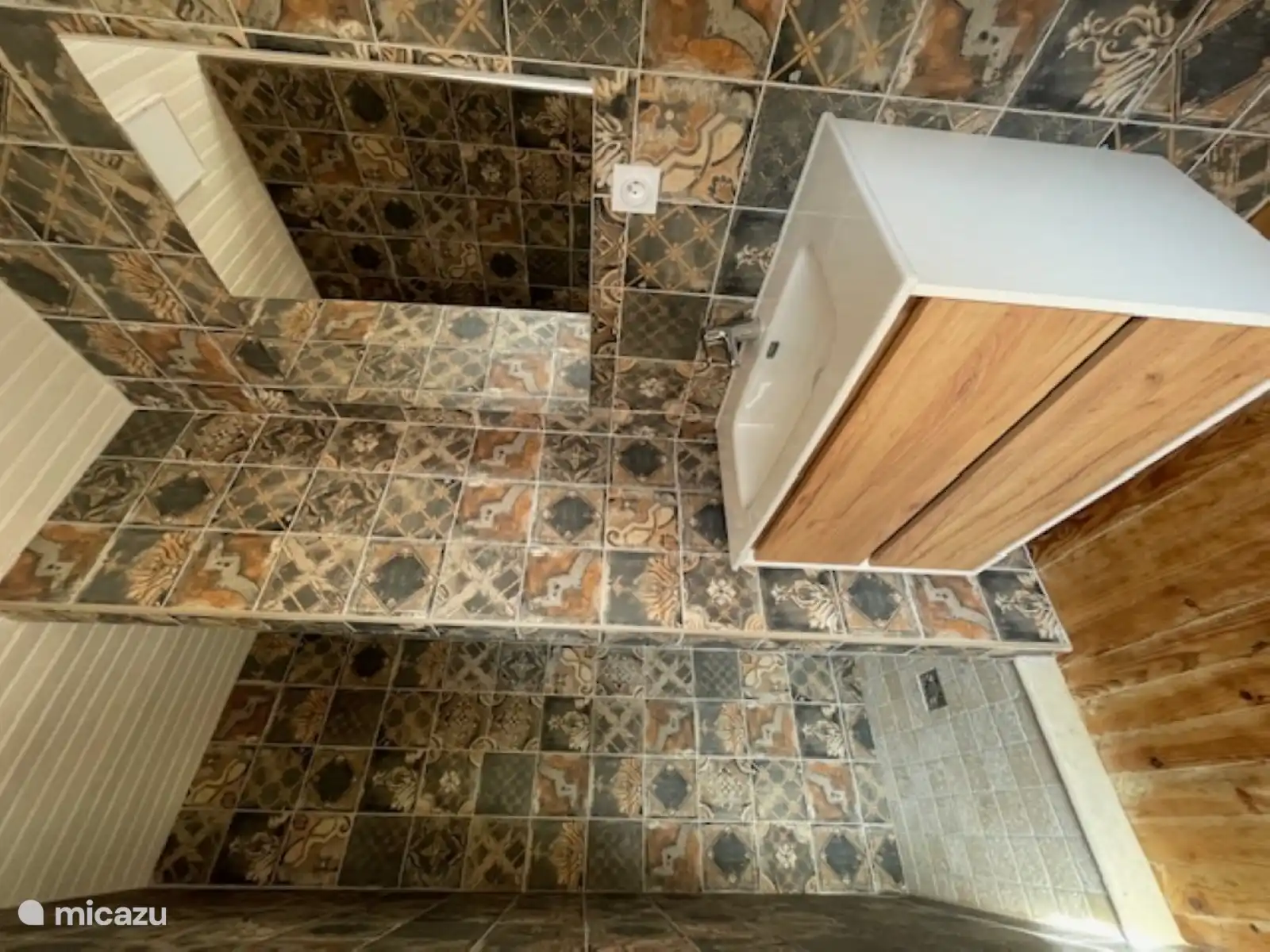 Badezimmer im Hauptschlafzimmer