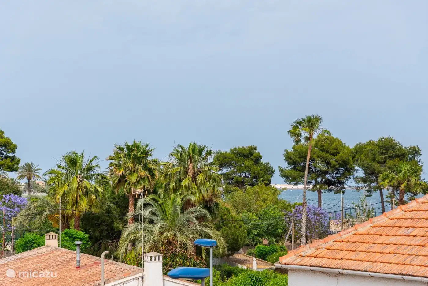 Meerblick von der Dachterrasse