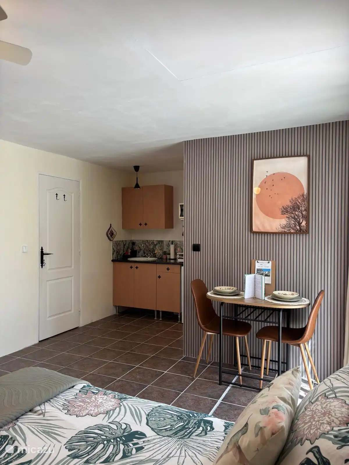 Kitchen and dining area