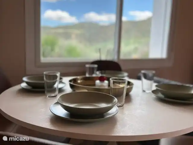 Casa Carla Andalucia - Studio Zorro | Espagne, Andalousie, Almogía - studio Table à manger studio Zorro jusqu’à 4 personnes