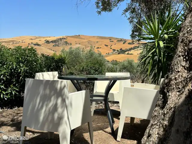 Casa Carla Andalucia - Studio Zorro | Espagne, Andalousie, Almogía - studio S’asseoir dans le jardin avec de belles vues