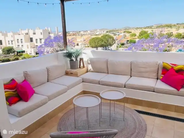 Mi Casa Corvera huren in Spanje, Murcia, Murcia - penthouse Balkon aan de voorzijde van het appartement