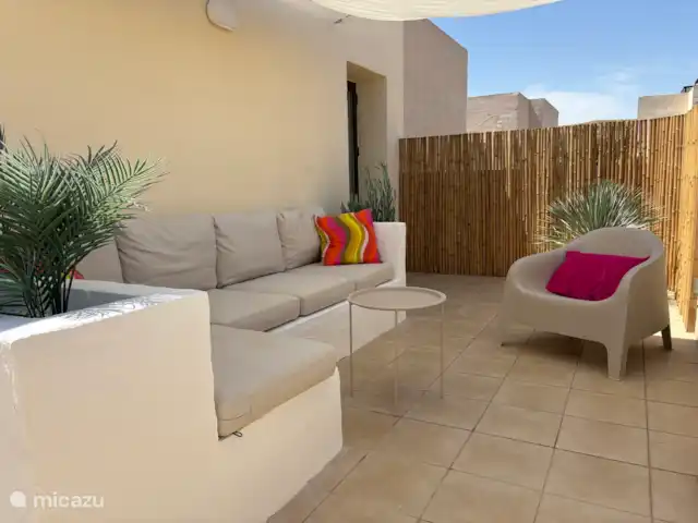 Mi Casa Corvera huren in Spanje, Murcia, Murcia - penthouse Lounge bank op het dakterras