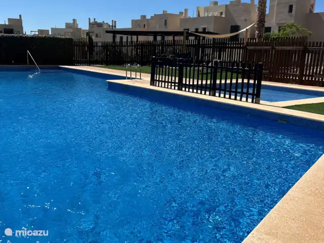 Mi Casa Corvera huren in Spanje, Murcia, Murcia - penthouse Tweede zwembad aan achterzijde van appartement