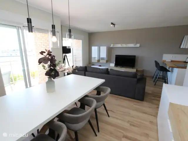 Appartement de luxe sur la Mar Menor | Espagne, Costa Cálida, Lo Pagán - appartement Salle à manger + Salon + Cuisine