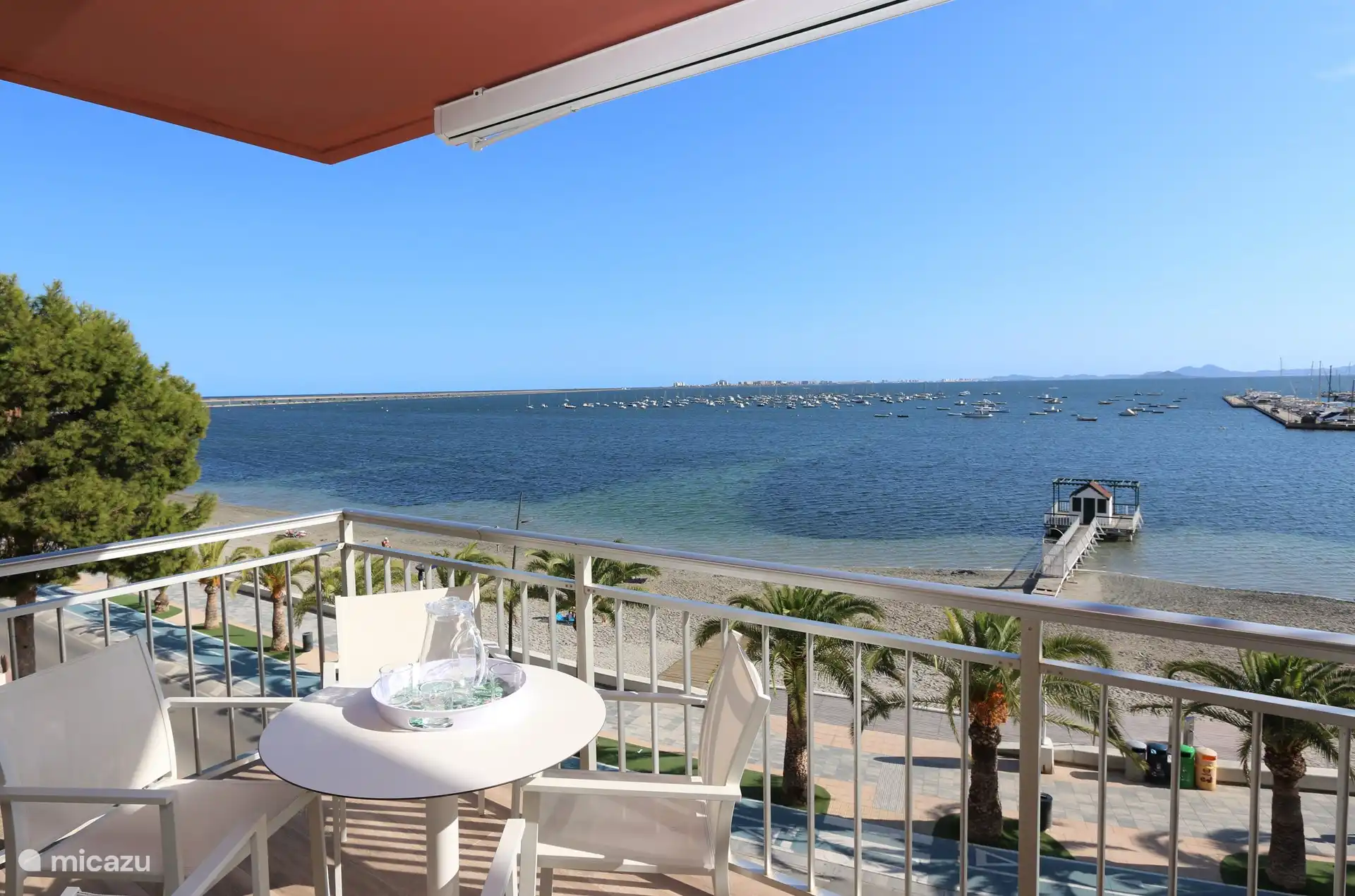 Balkon, um die Aussicht zu genießen