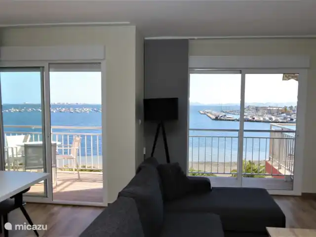 Appartement de luxe sur la Mar Menor | Espagne, Costa Cálida, Lo Pagán - appartement Salon avec belle vue