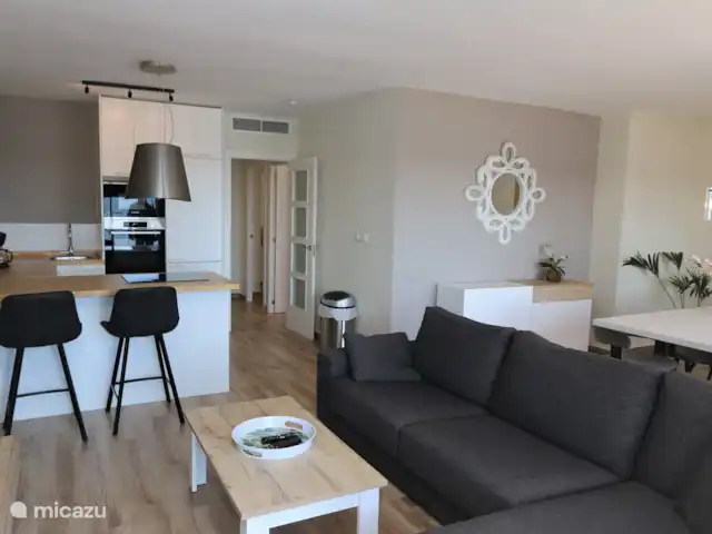 Appartement de luxe sur la Mar Menor | Espagne, Costa Cálida, Lo Pagán - appartement Salon + salle à manger + cuisine