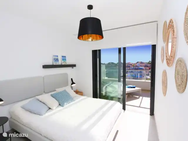 Appartement en résidence à Flamenca Village  | Espagne, Costa Blanca, Orihuela Costa - appartement Chambre avec lit double