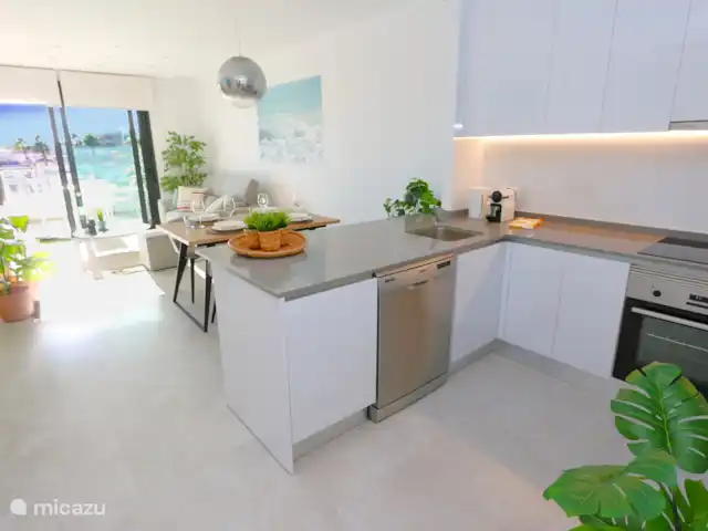 Appartement en résidence à Flamenca Village  | Espagne, Costa Blanca, Orihuela Costa - appartement Cuisine