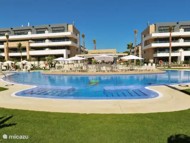 Appartement en résidence à Flamenca Village  | Espagne, Costa Blanca, Orihuela Costa - appartement Piscine commune