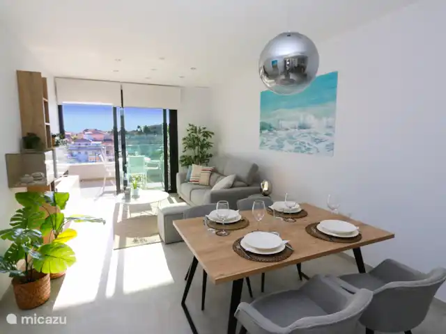 Appartement en résidence à Flamenca Village  | Espagne, Costa Blanca, Orihuela Costa - appartement Salon et table à manger