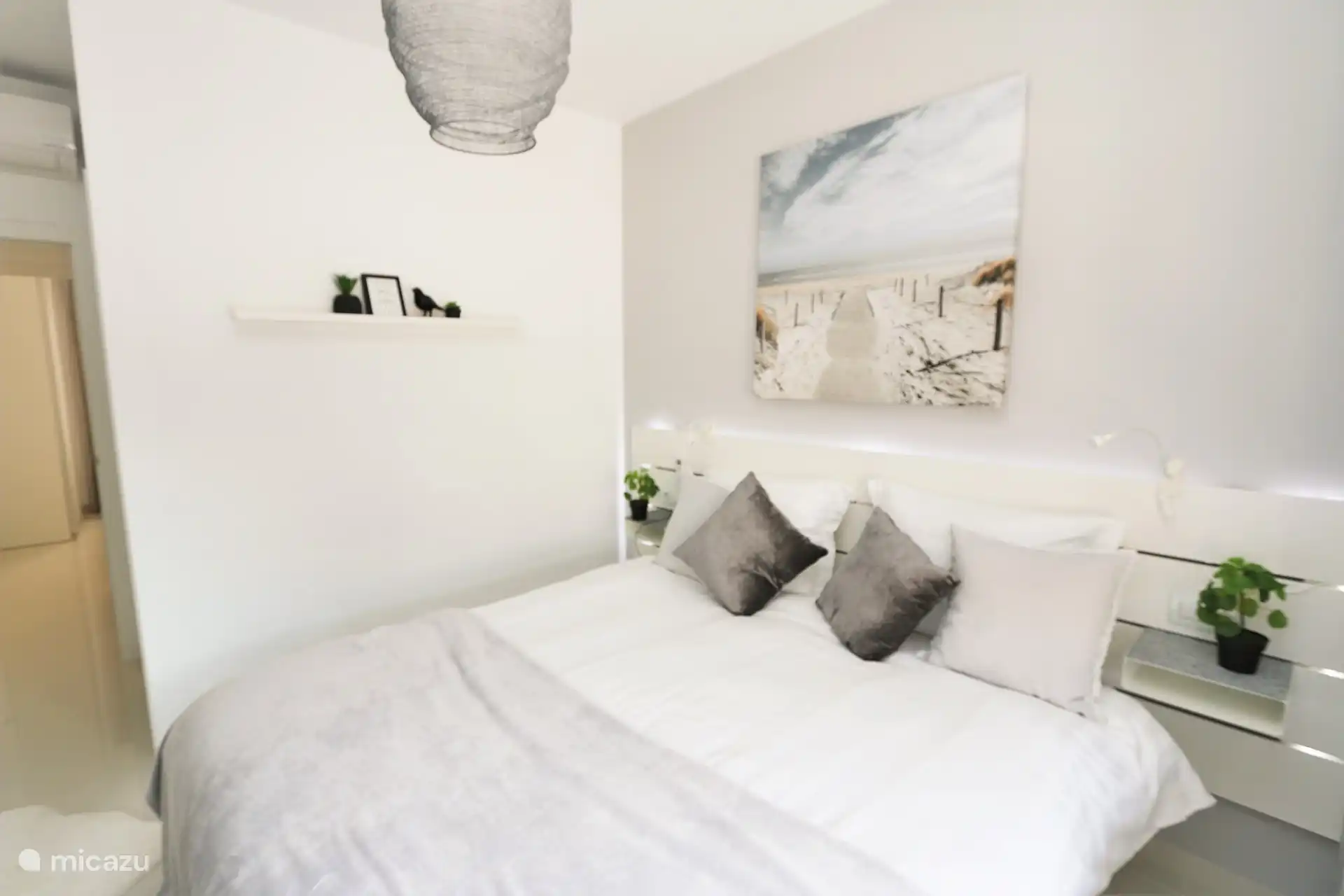 Schlafzimmer mit Doppelbett