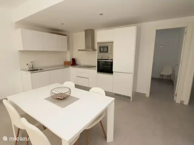 Penthouse in Pilar de la Horadada huren in Spanje, Costa Blanca, Pilar de la Horadada - penthouse Keuken + Eettafel