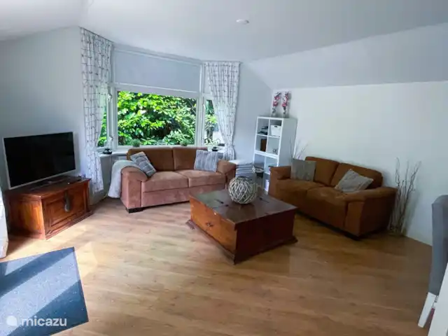 Cottage Felicity - Family Home huren in Nederland, Gelderland, Beekbergen - chalet ruime woonkamer met 5 zitplekken
