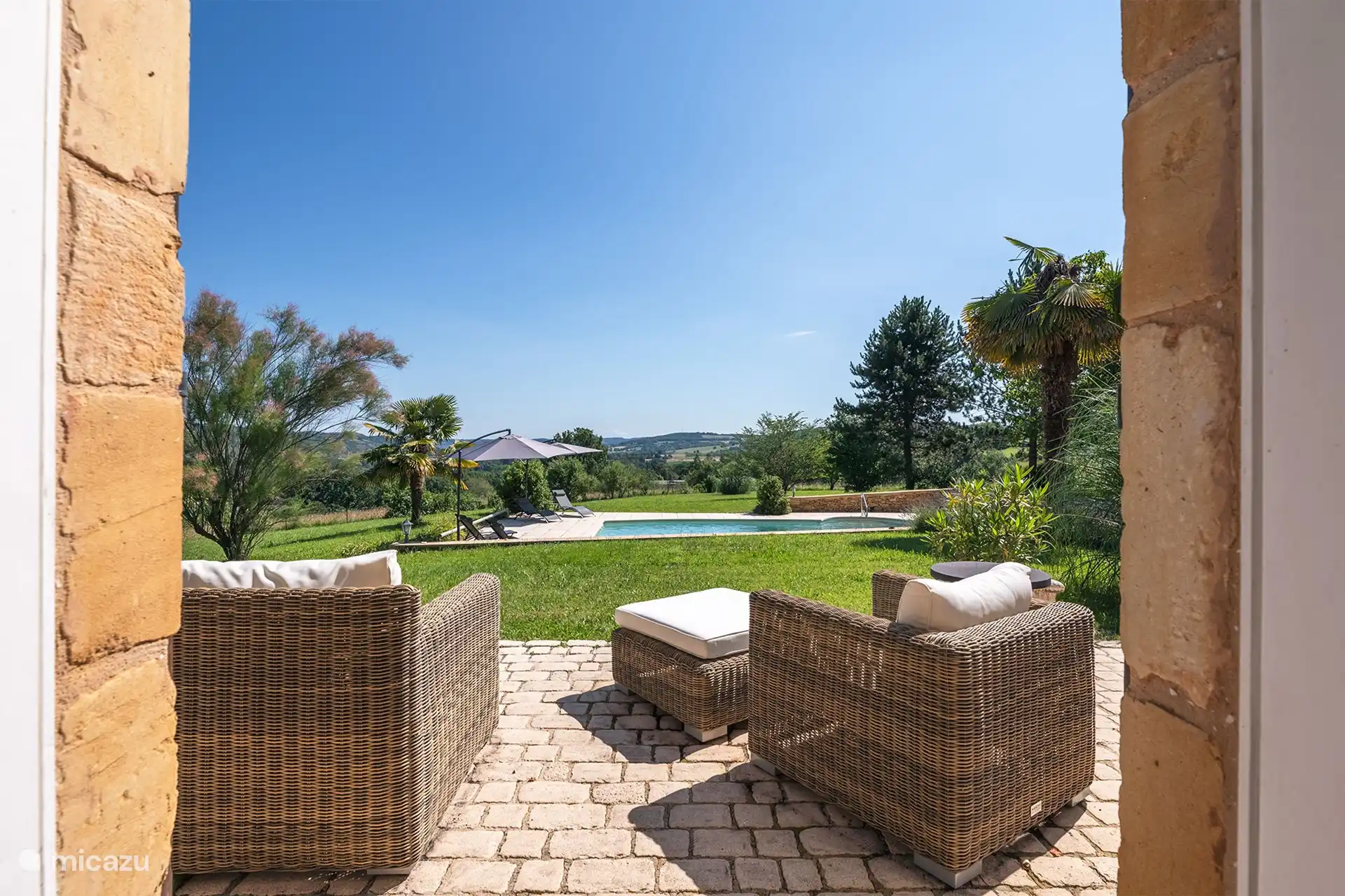 Zona de relajación al aire libre