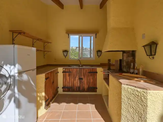 Location de Vacances Espagne, Costa Blanca, Benissa, villa - Casa La Vina Cuisine extérieure