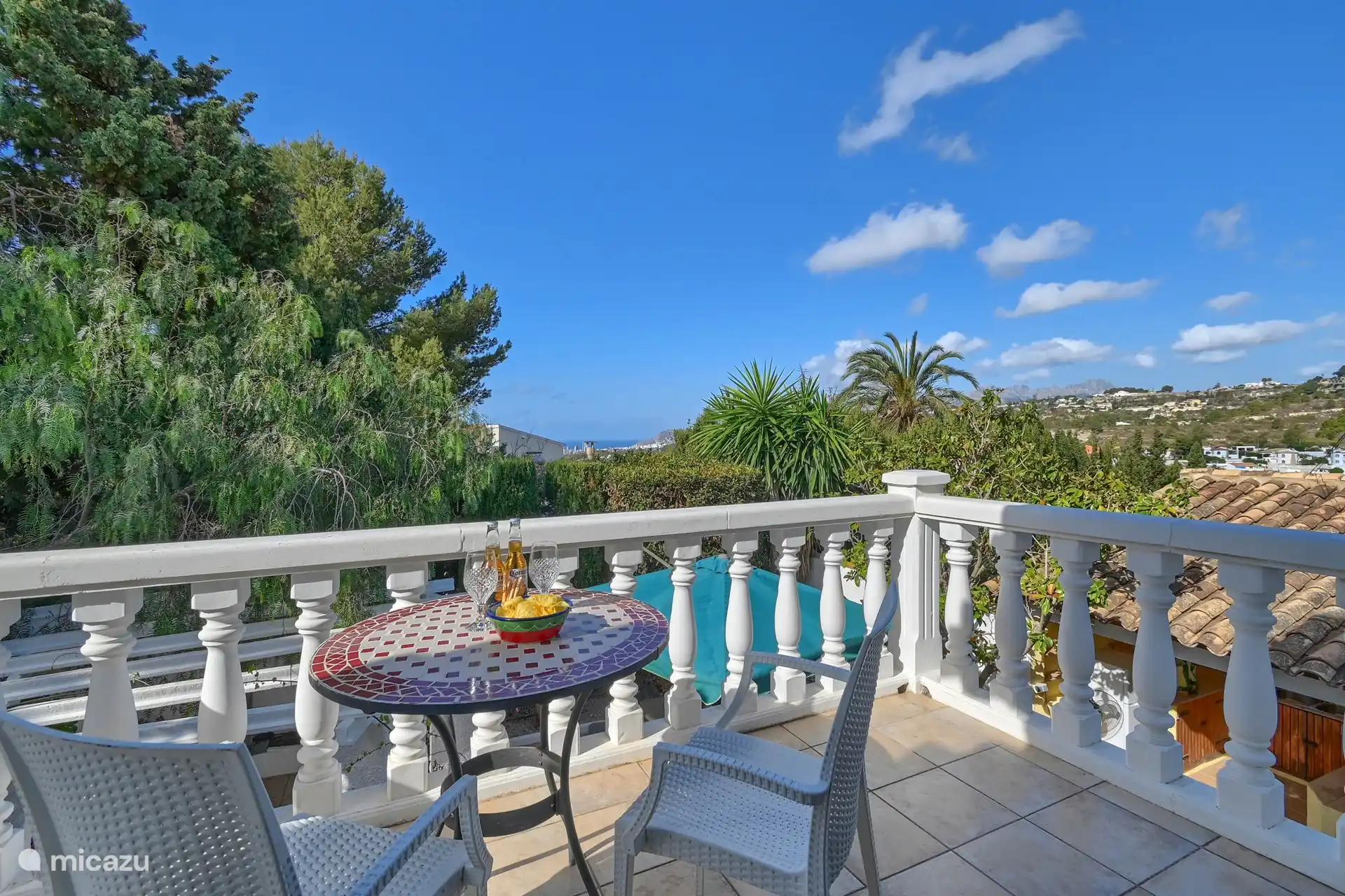 Balkon im Obergeschoss 