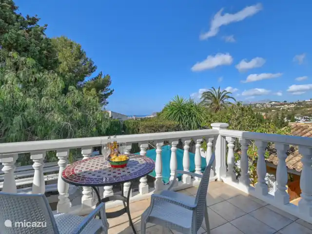 Location de Vacances Espagne, Costa Blanca, Benissa, villa - Casa La Vina Balcon à l’étage