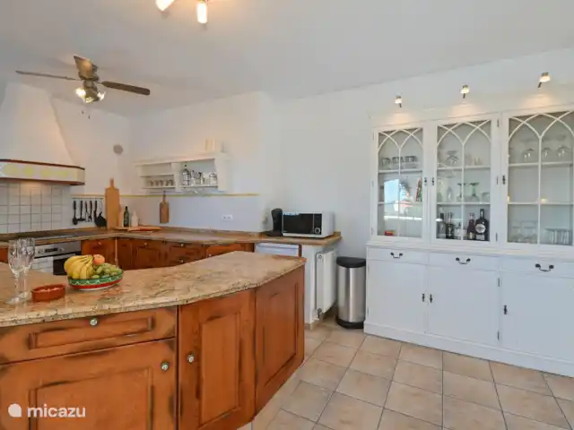 Location de Vacances Espagne, Costa Blanca, Benissa, villa - Casa La Vina Cuisine à l’étage