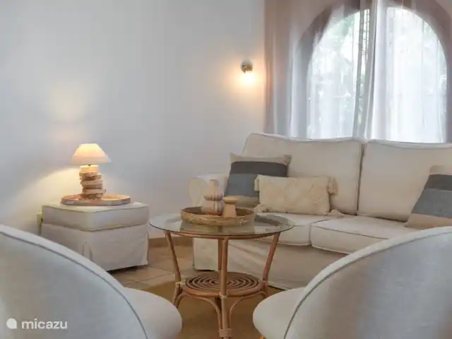 Location de Vacances Espagne, Costa Blanca, Benissa, villa - Casa La Vina Salon à l’étage