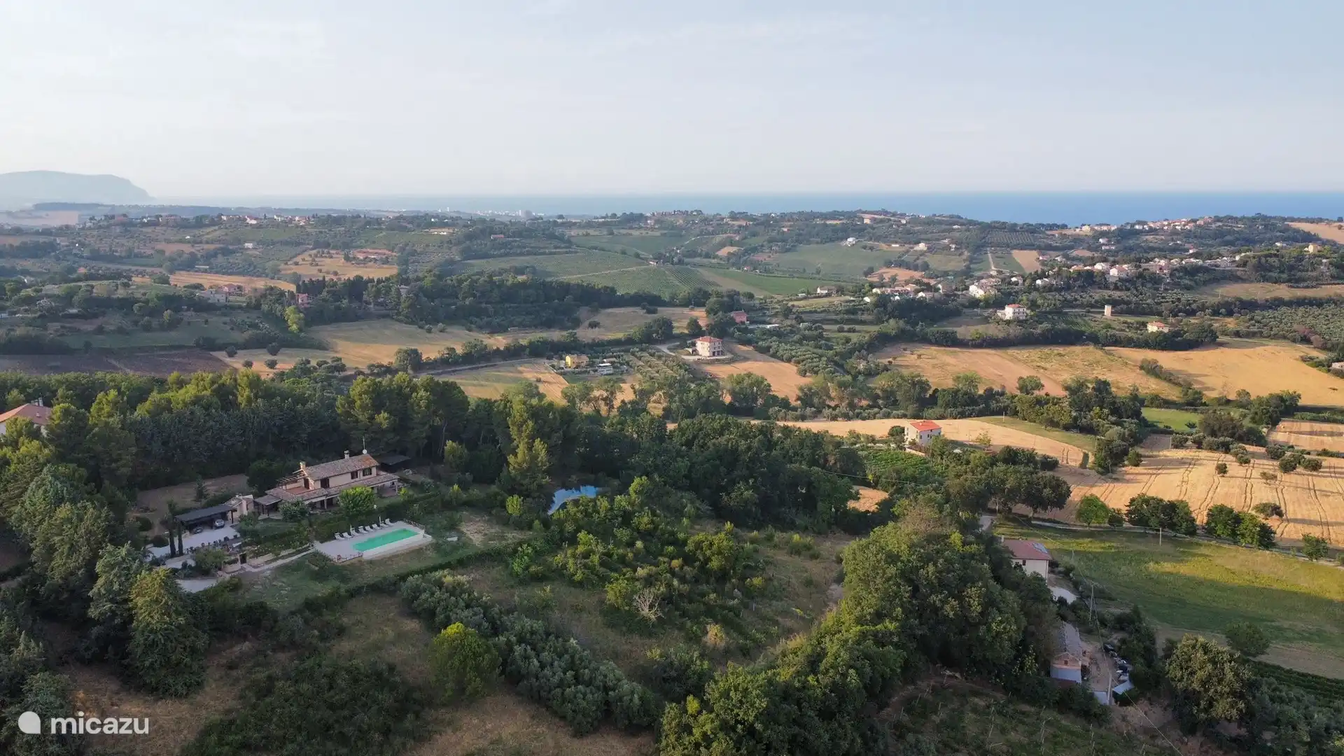 Villa Rose e Fiori (6 km vom Meer entfernt) in Italien, Marken, Potenza Picena - Villa