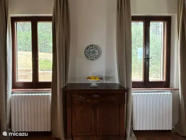 Villa Rose e Fiori (a 6 km del mar) en Italia, Marche, Potenza Picena - villa Comedor.