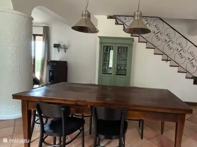 Villa Rose e Fiori (a 6 km del mar) en Italia, Marche, Potenza Picena - villa Comedor