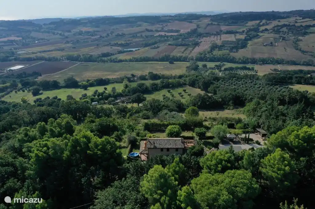 Villa Rose e Fiori (6 km vom Meer entfernt) in Italien, Marken, Potenza Picena - Villa