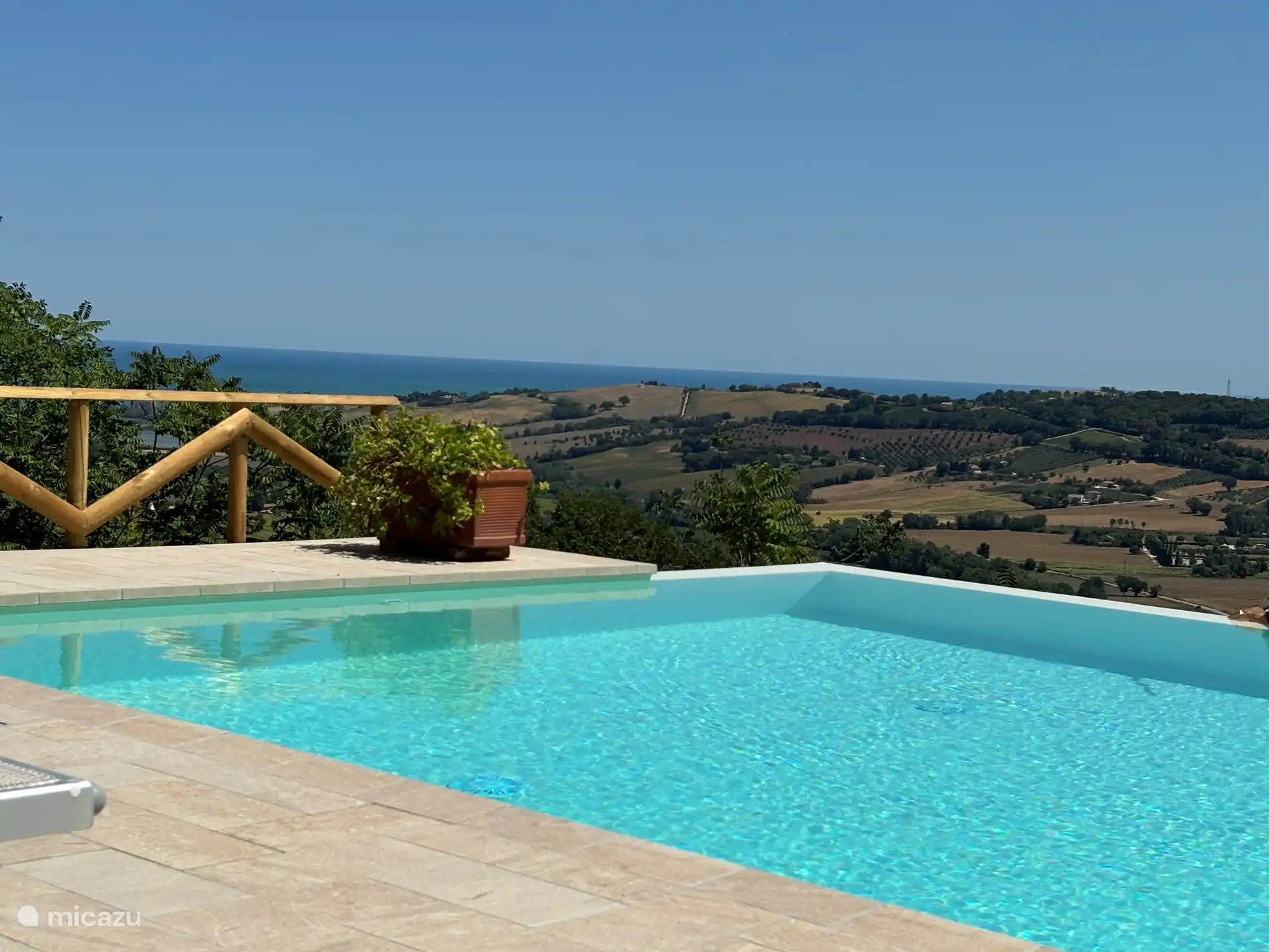 Villa Rose e Fiori (6 km vom Meer entfernt) in Italien, Marken, Potenza Picena - Villa