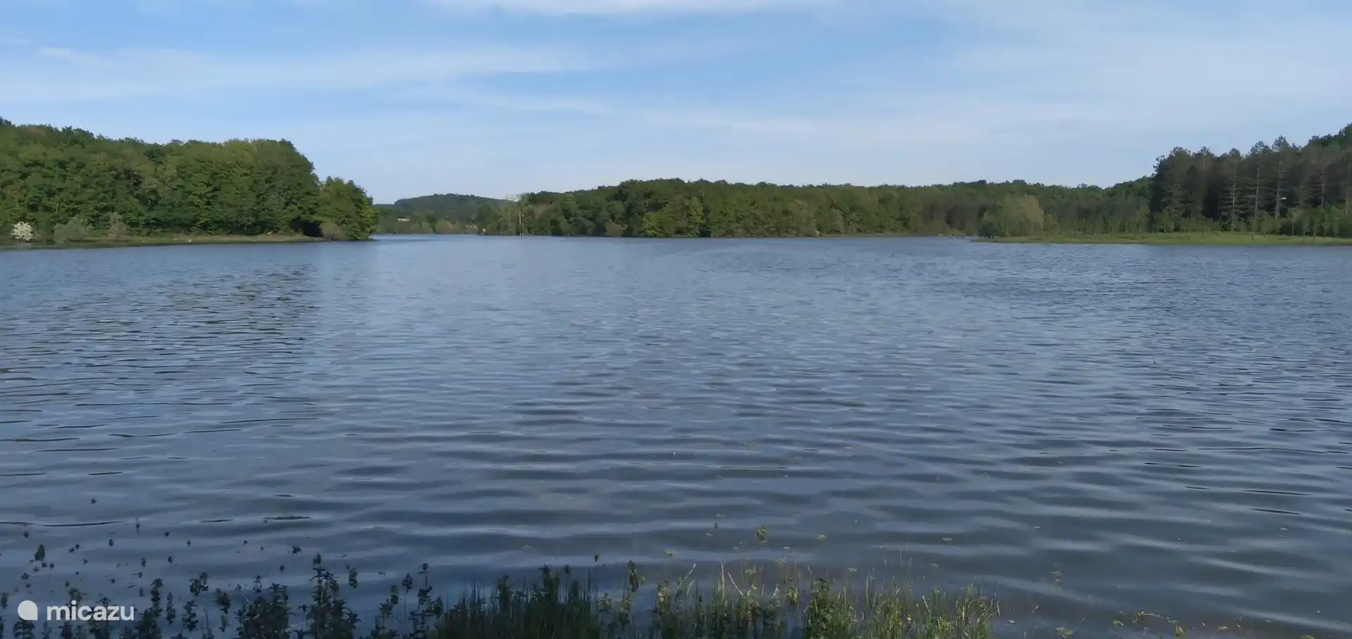 This is just one of the tributaries of the lake, which resembles an octopus from the air