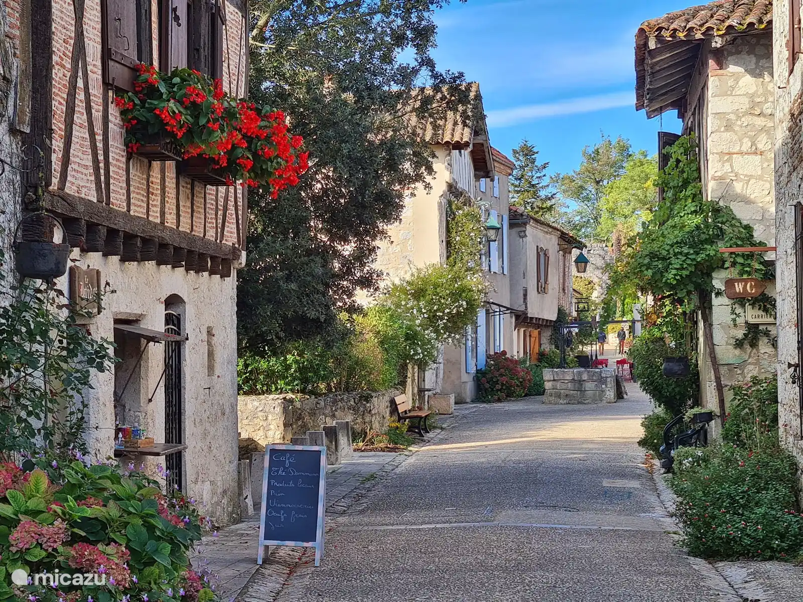 Picturesque street in Pujol