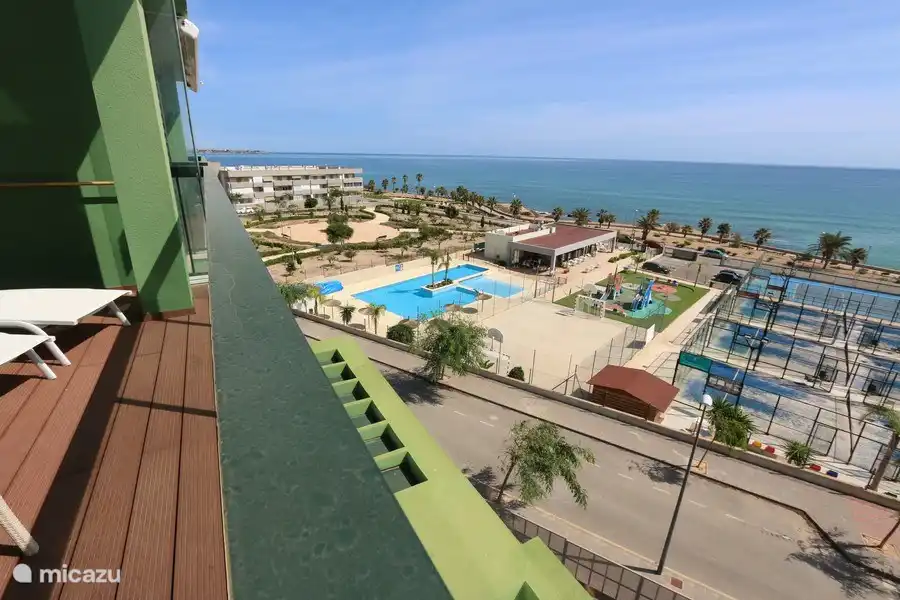 Balkon mit Meerblick